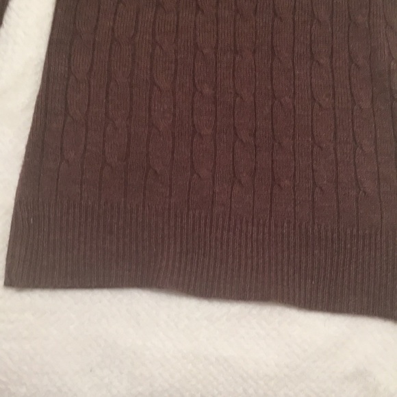 Sweater off the shoulder. Aeropostale. Size US M. Brown. Used. Smoke free home❤️ - Picture 6 of 8